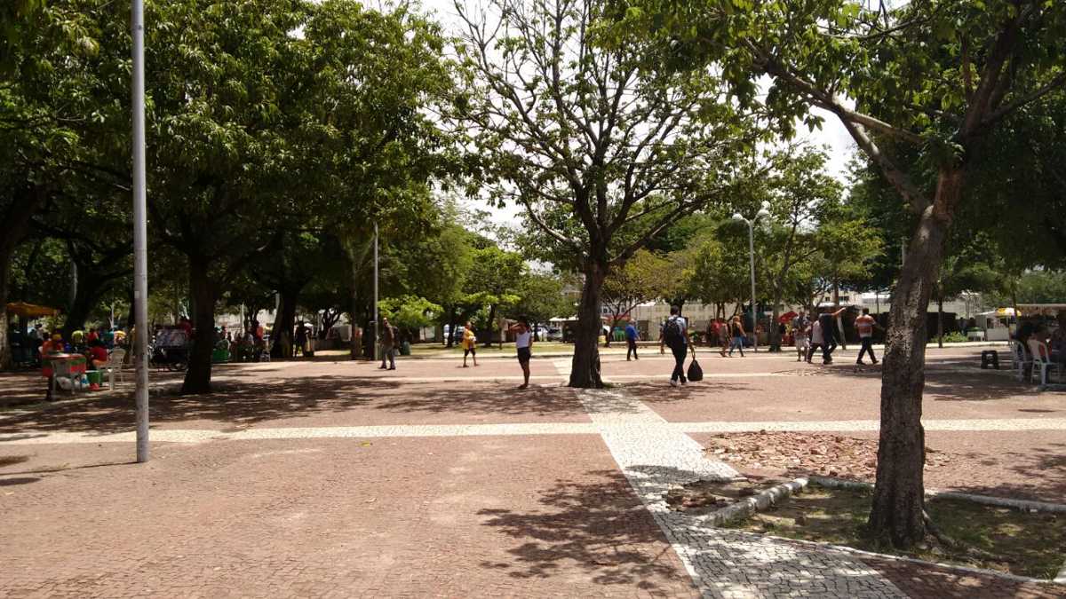 Foto da Praça José de Alencar